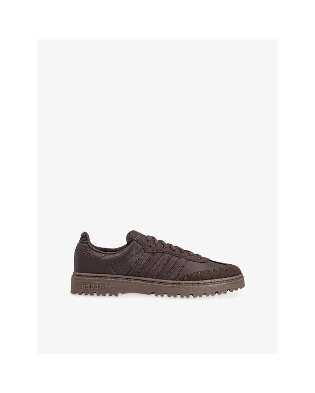 Adidas Brown Samba Lx Freizeit Leather Trainers for men