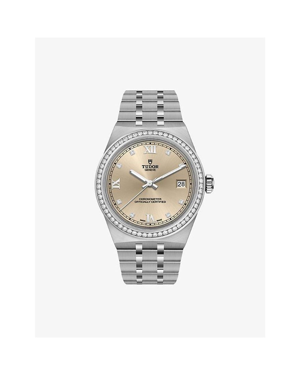 Tudor Metallic Royal Steel Automatic Watch 36Mm for men