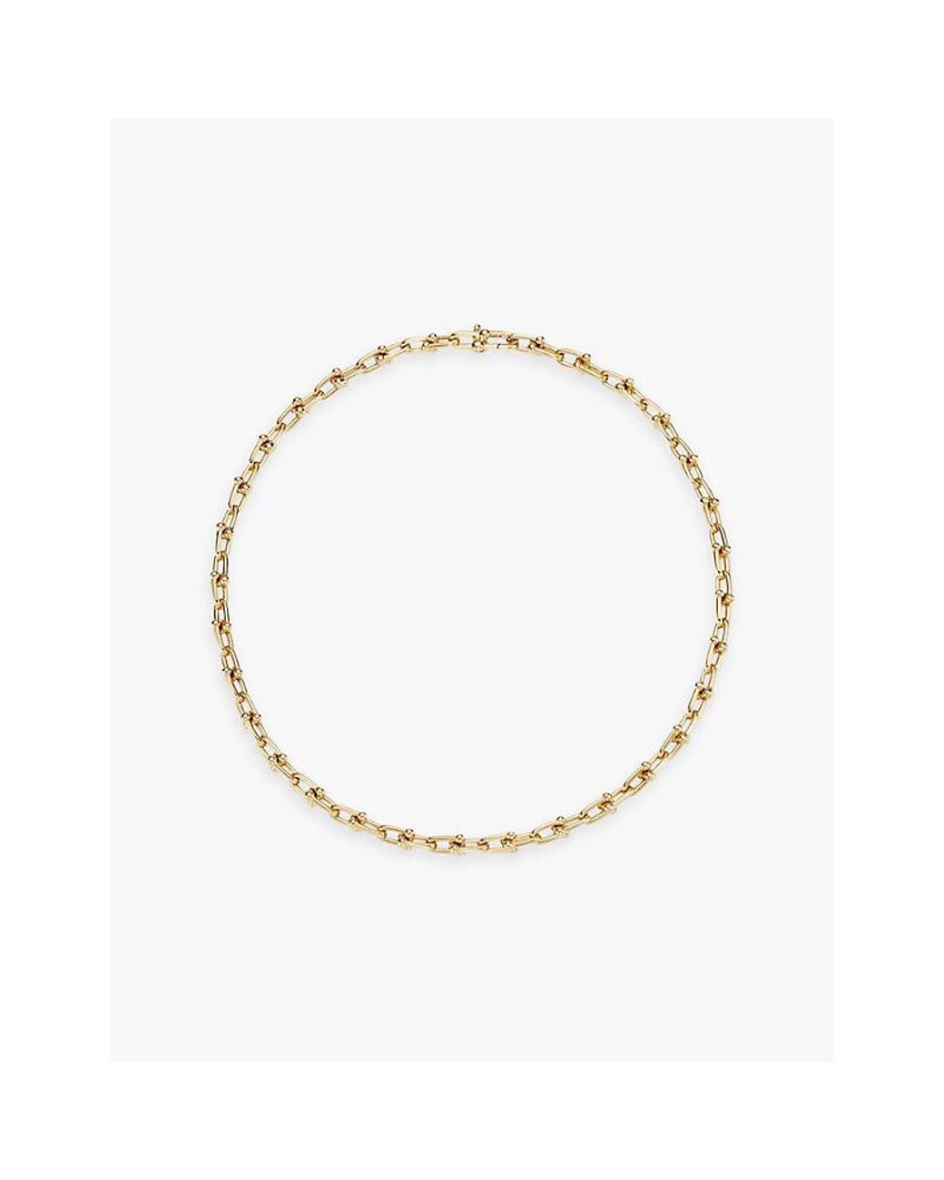 Tiffany & Co Metallic Tiffany Hardwear 18Ct- Necklace
