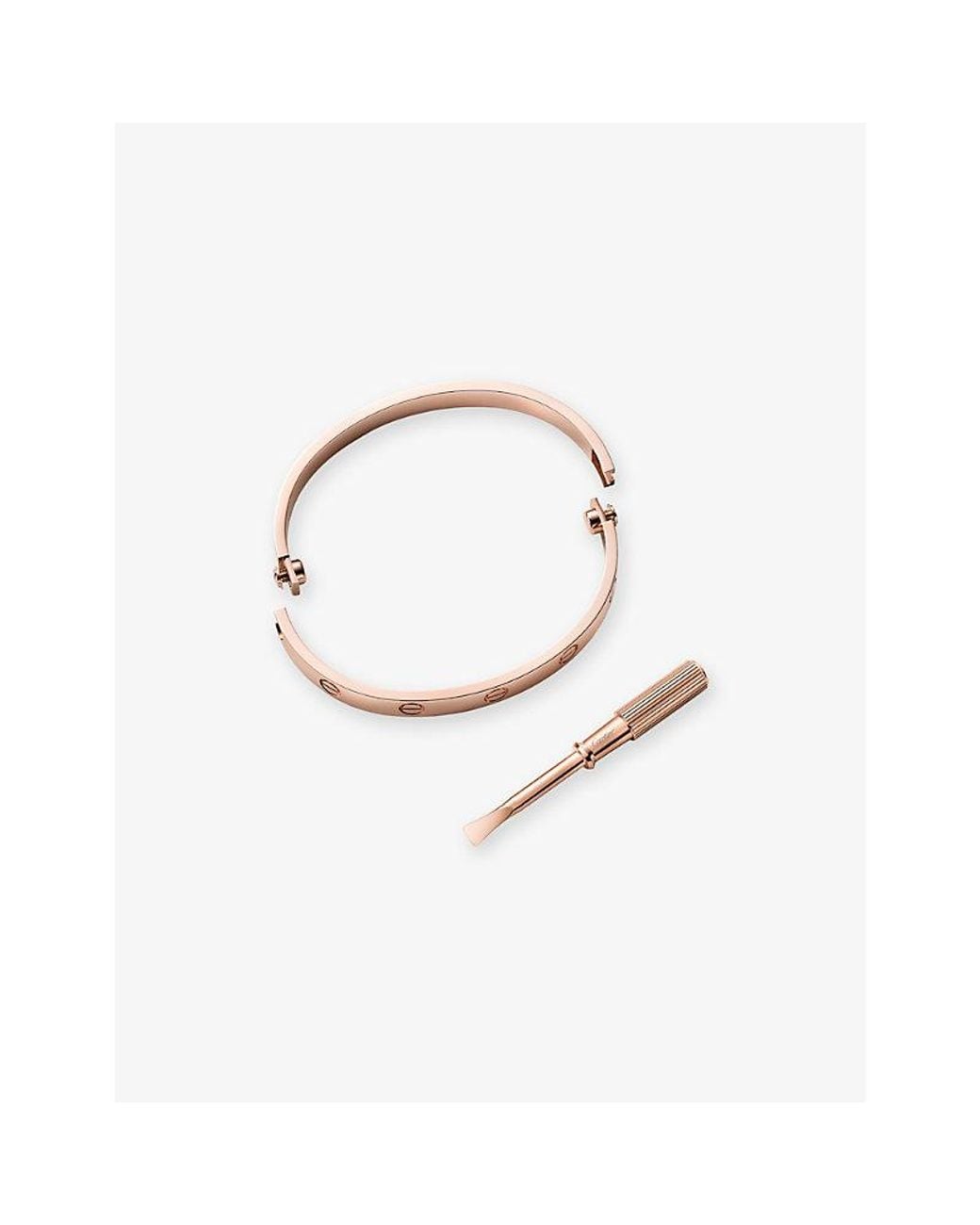 Cartier Metallic Love Classic 18Ct Rose- Bracelet