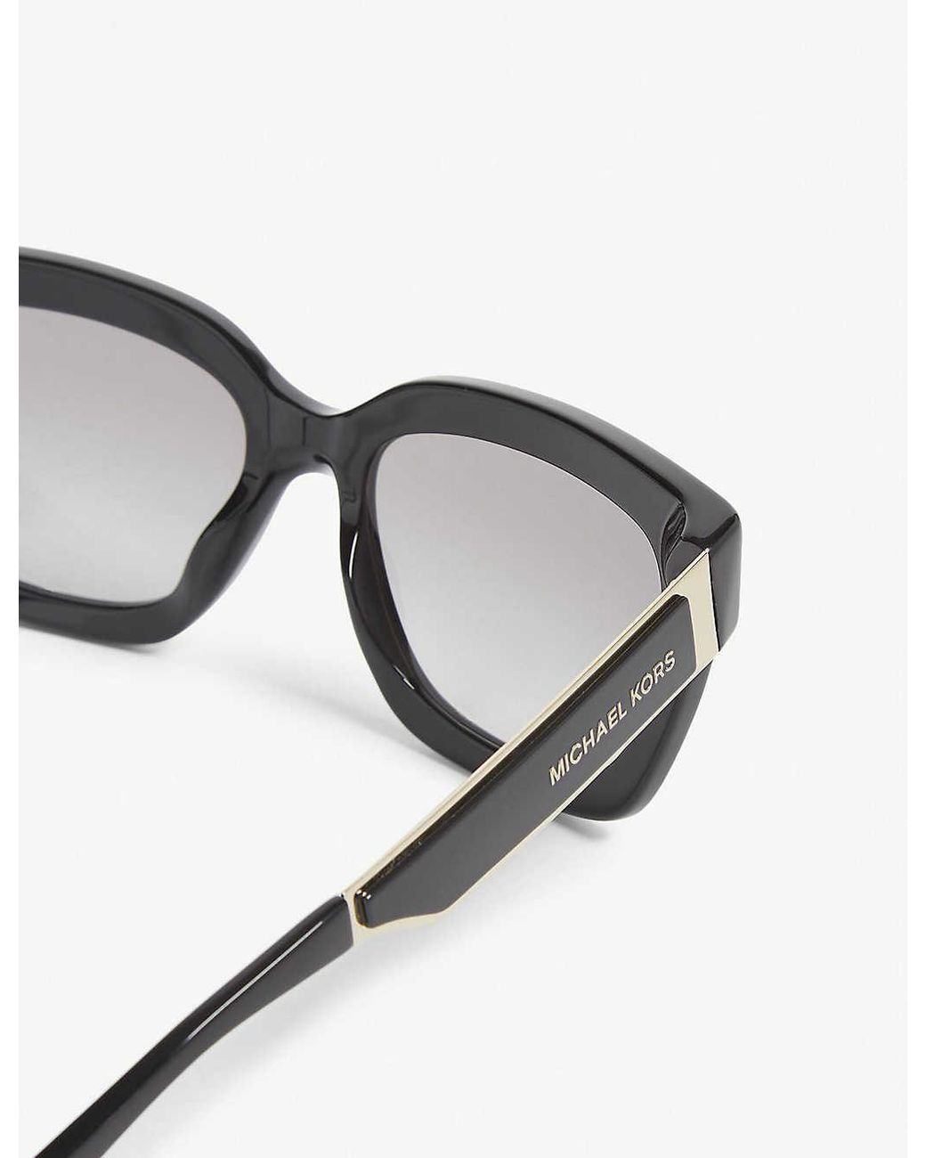 michael kors black square sunglasses