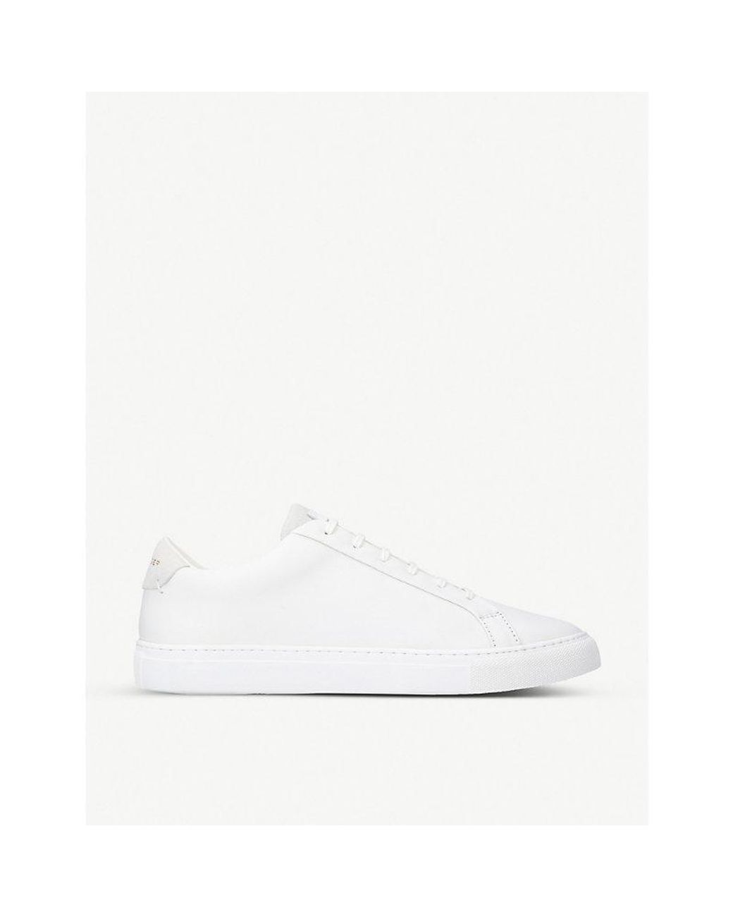 Kurt Geiger Donnie Leather Trainers in White for Men | Lyst
