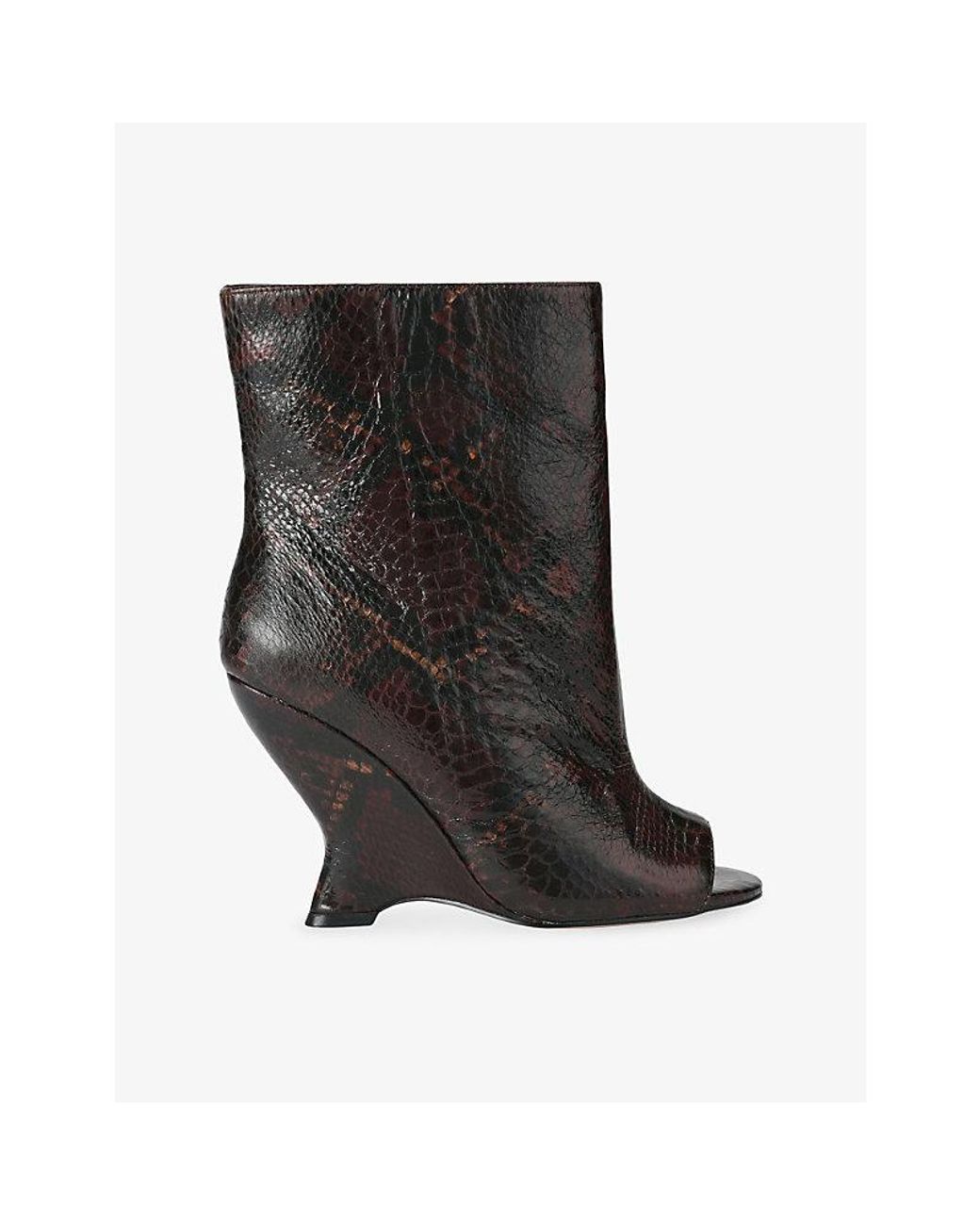 Steve Madden Black Rylix Leather Ankle Boots