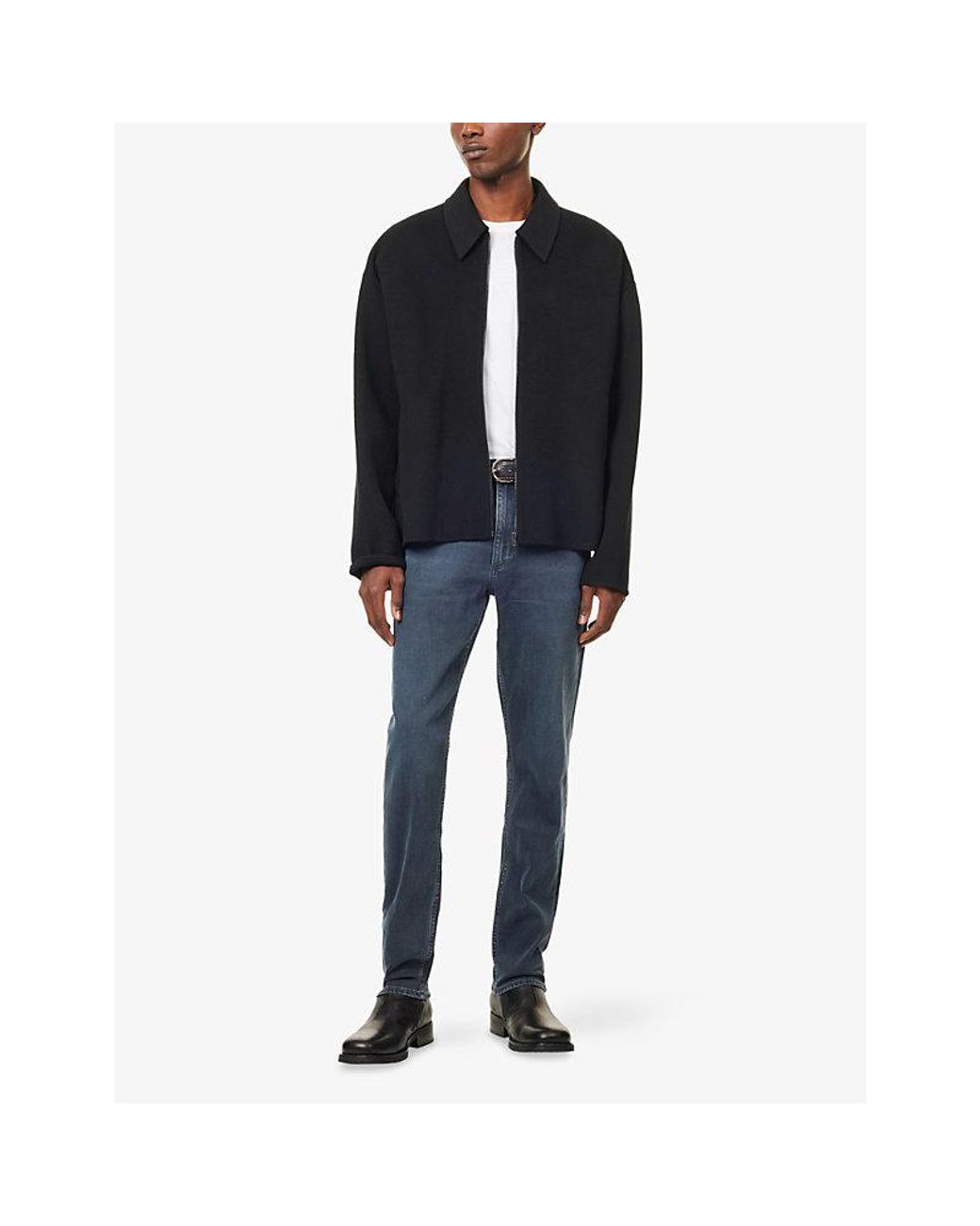 Rag & Bone Blue Fit 2 Authentic Slim-Fit Stretch-Denim Jeans for men