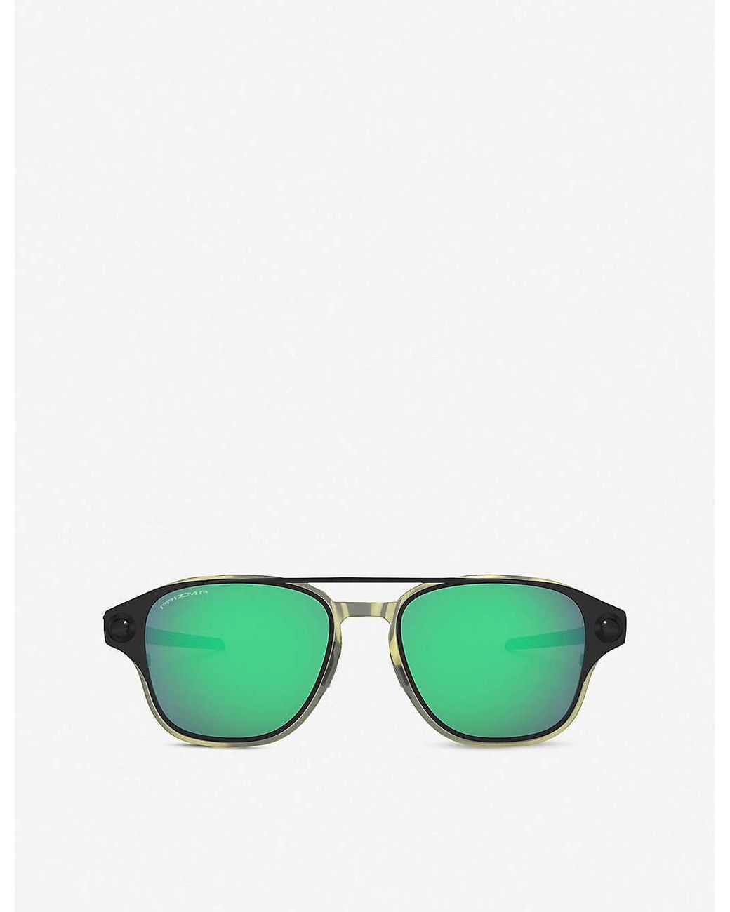 Oakley Oo6042 52 Coldfuse Titanium Squareframe Polarised Sunglasses in