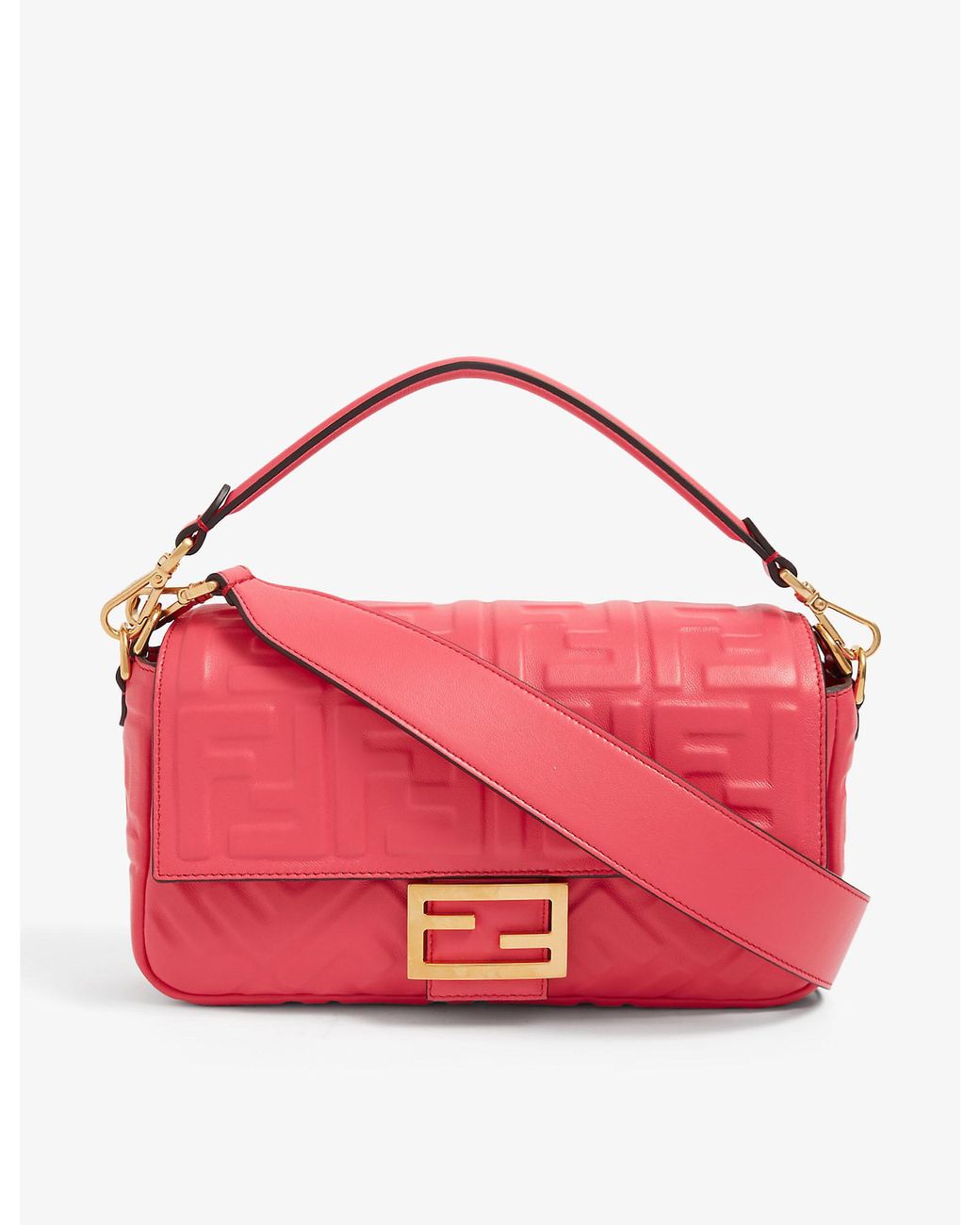 Fendi Baguette 1974 Crossbody Bag in Pink Lyst