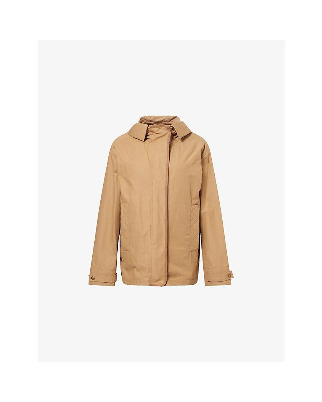 Moncler Natural Chocard 3-In-1 Canvas-Down Jacket