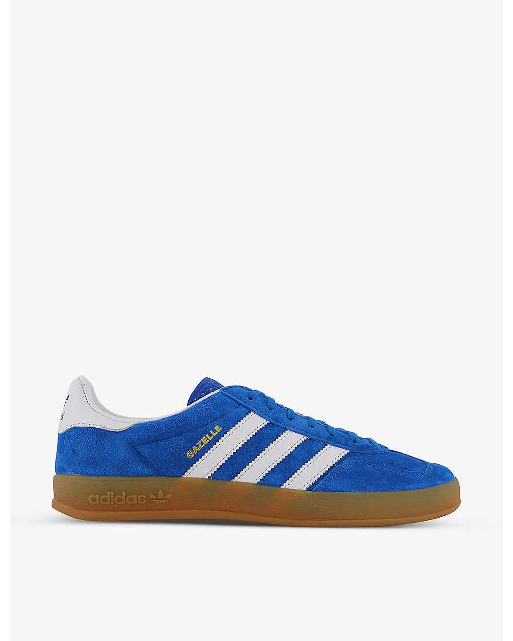 adidas Gazelle Indoor Suede Trainers in Blue for Men | Lyst