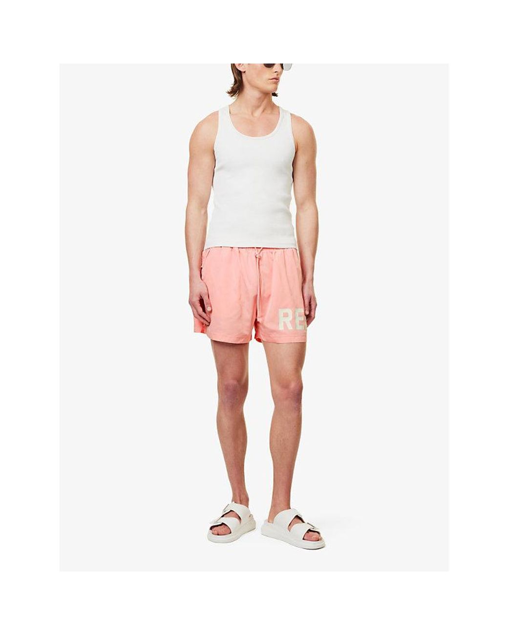 Pink brand shorts hot sale