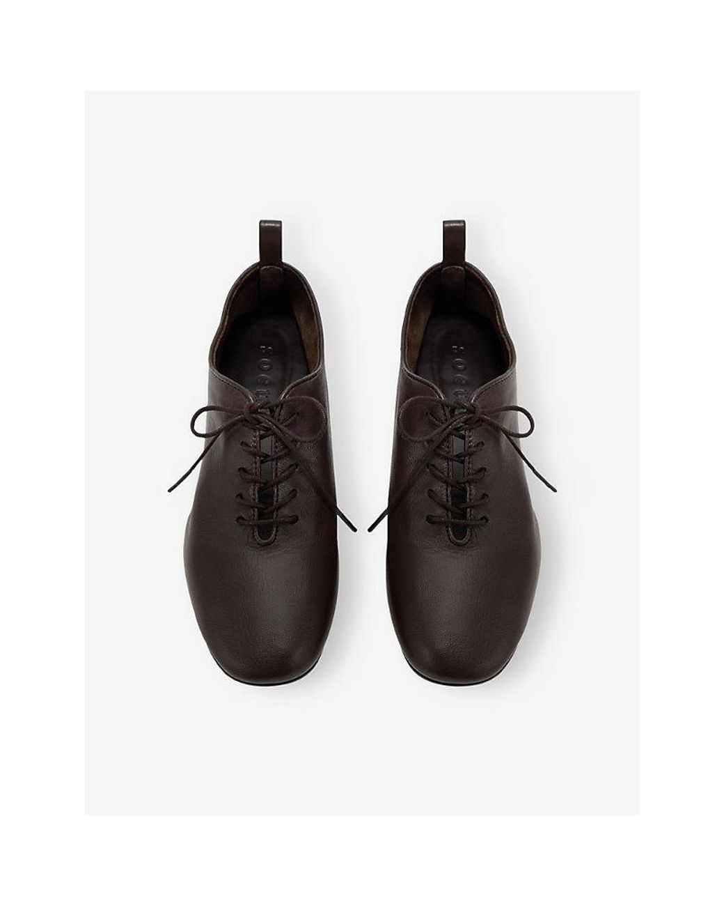 Soeur Black Orso Lace-Up Leather Shoes