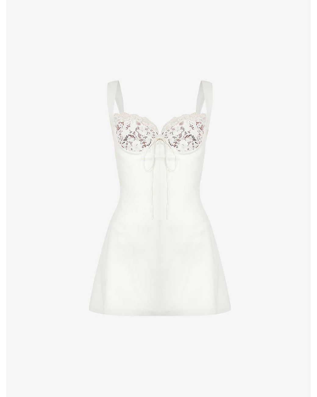 House Of Cb White Mini Dresses