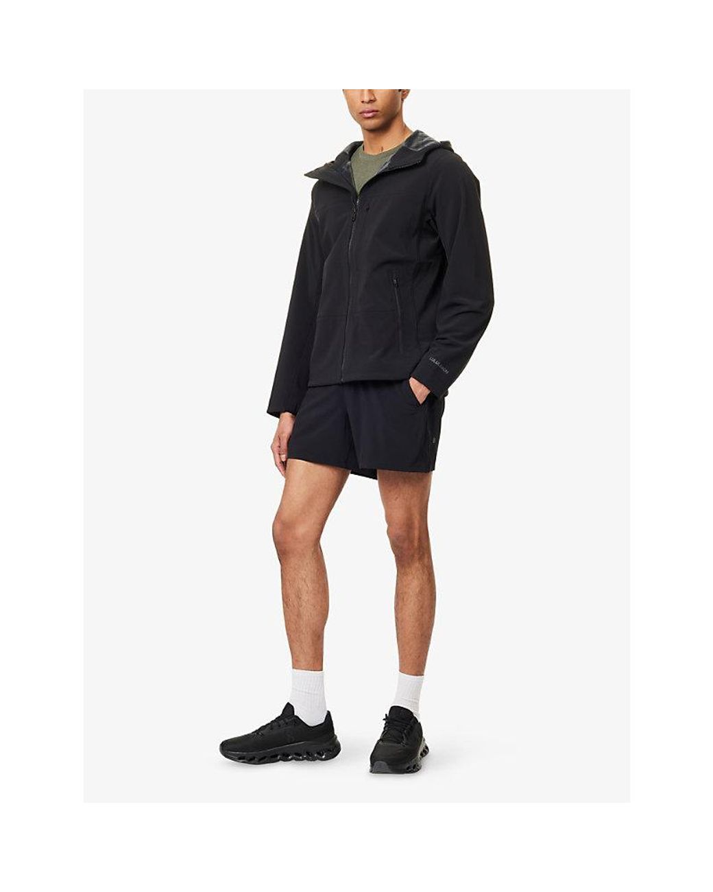 lululemon athletica Blue Cross Chill City-To-Trail Hooded Stretch-Woven Jacket for men