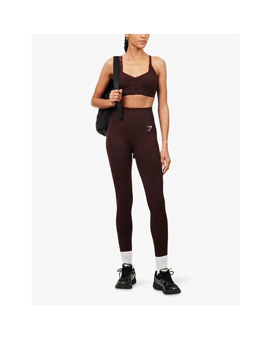 GYMSHARK Red Vital Sports Bra