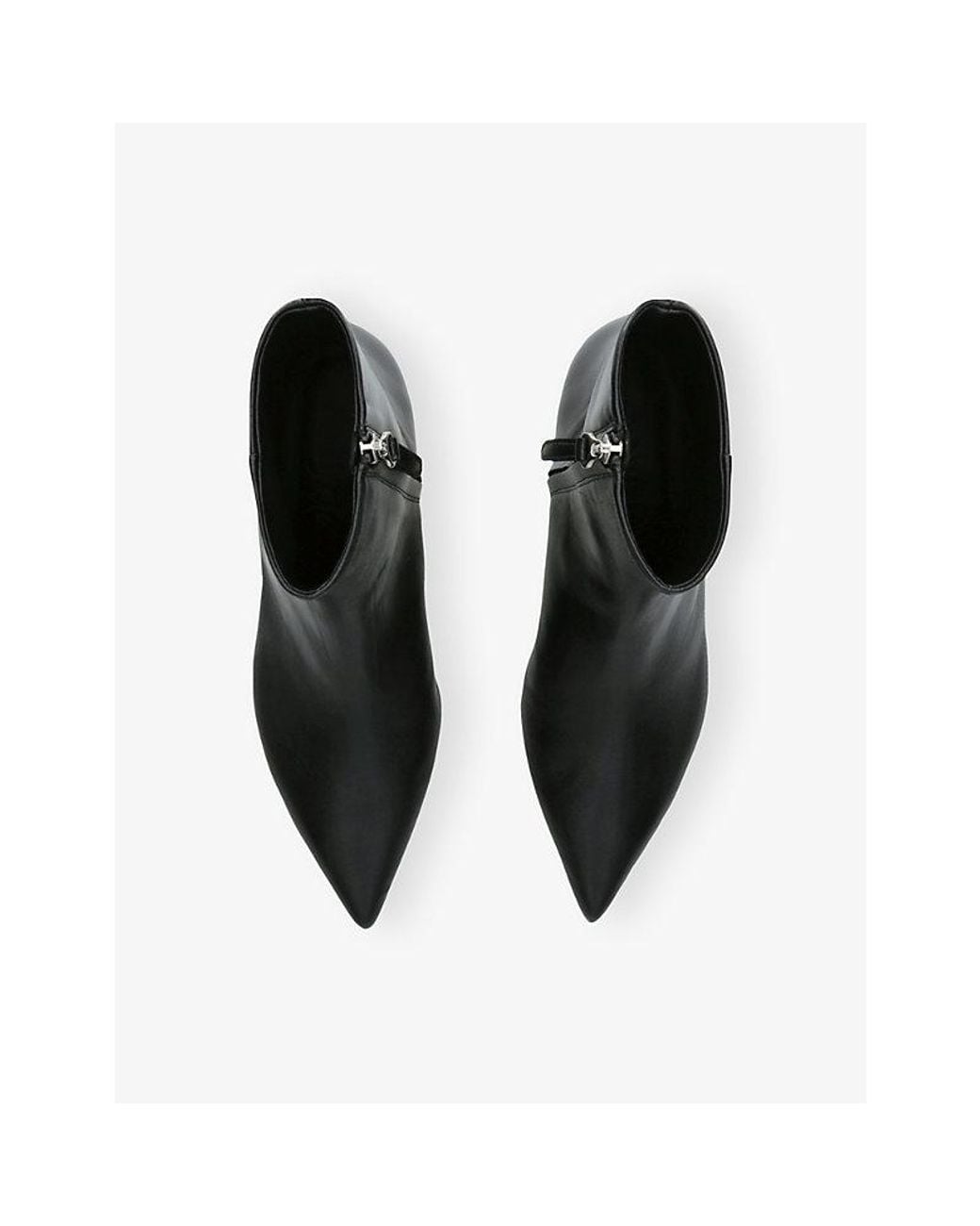 Aeyde Black Sofie 35 Leather Ankle Boots