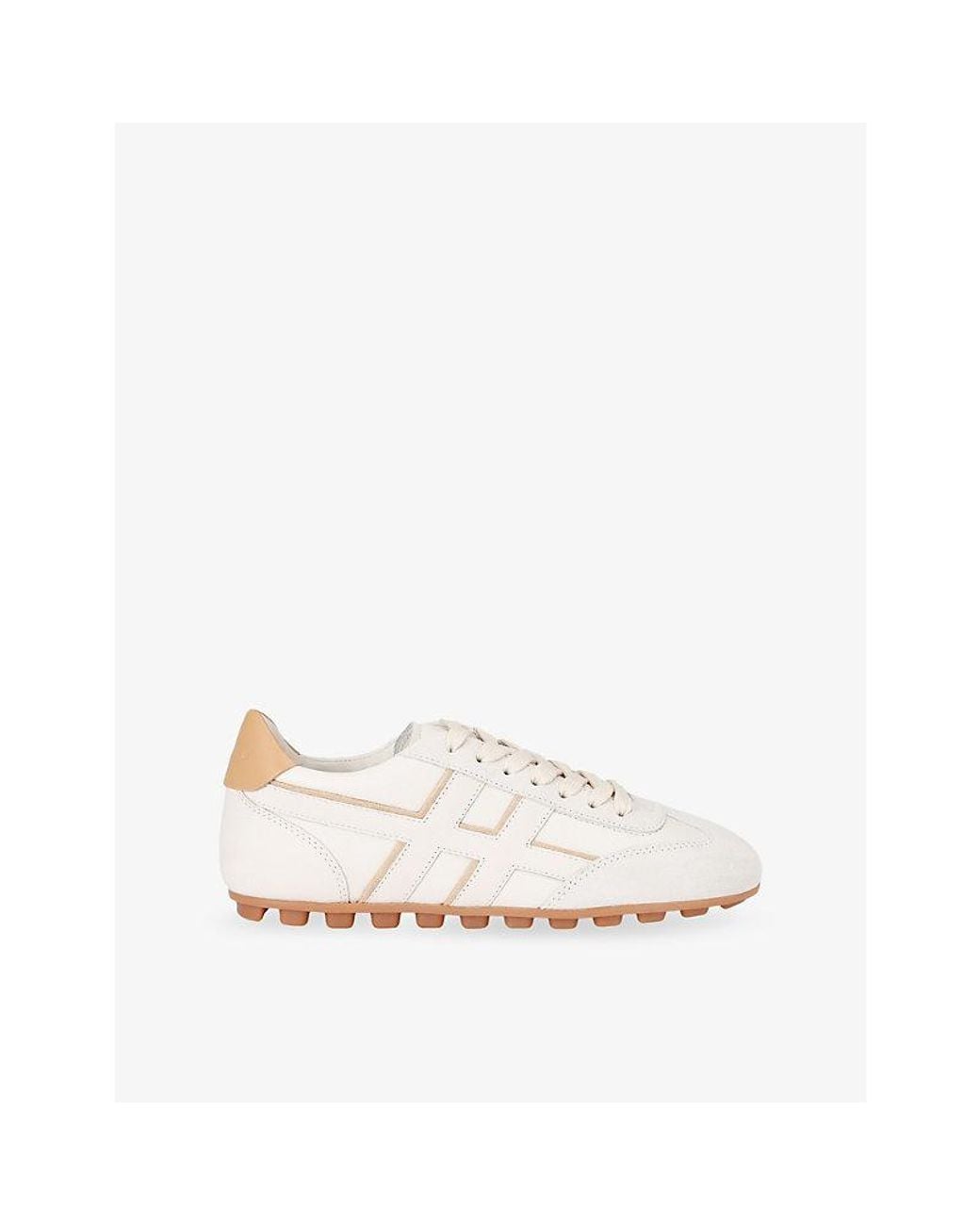 Hogan White Olympia Leather Trainers