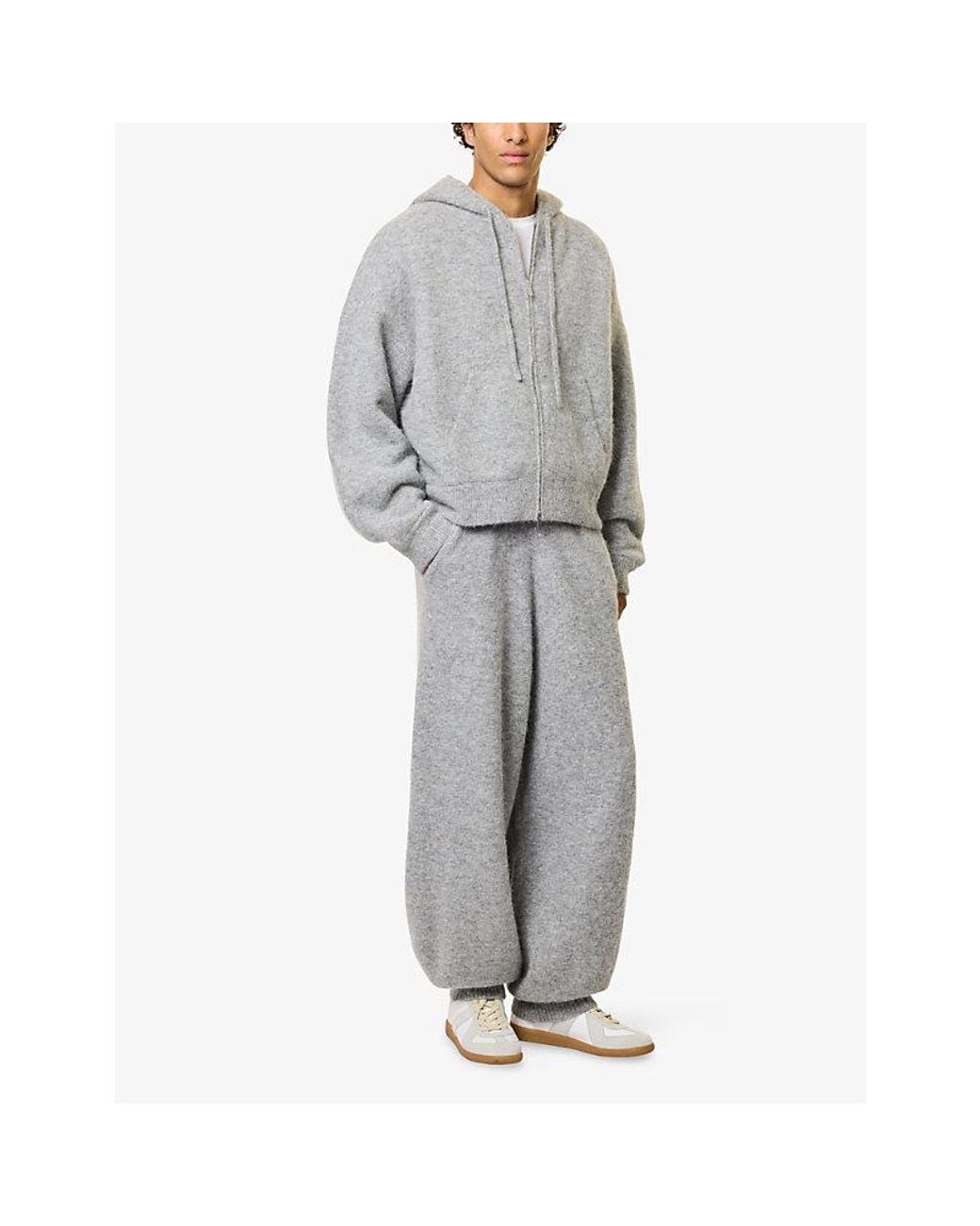 Seventh Gray V2 Alpaca Wool-Blend Knit Jacket for men