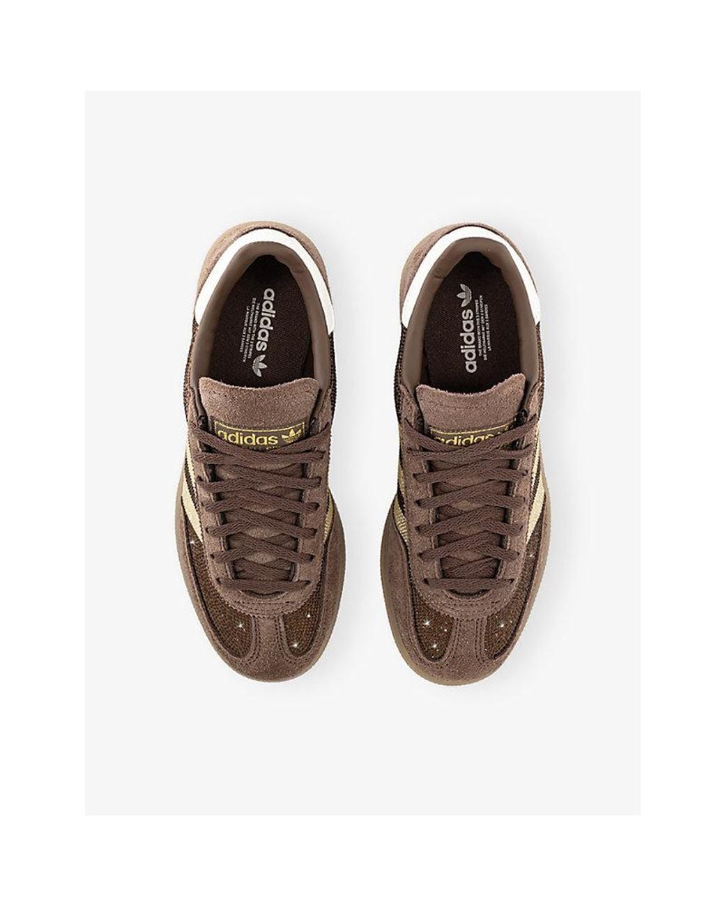 Adidas Brown Handball Spezial Suede Trainers