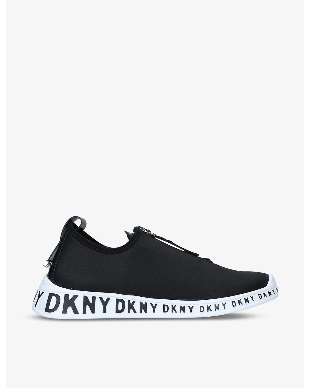 DKNY Melissa Zip-detail Low-top Trainers | Lyst