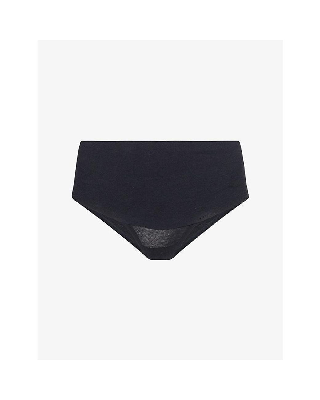Spanx Blue Supersmooth Undie-Tectable Stretch-Woven Briefs