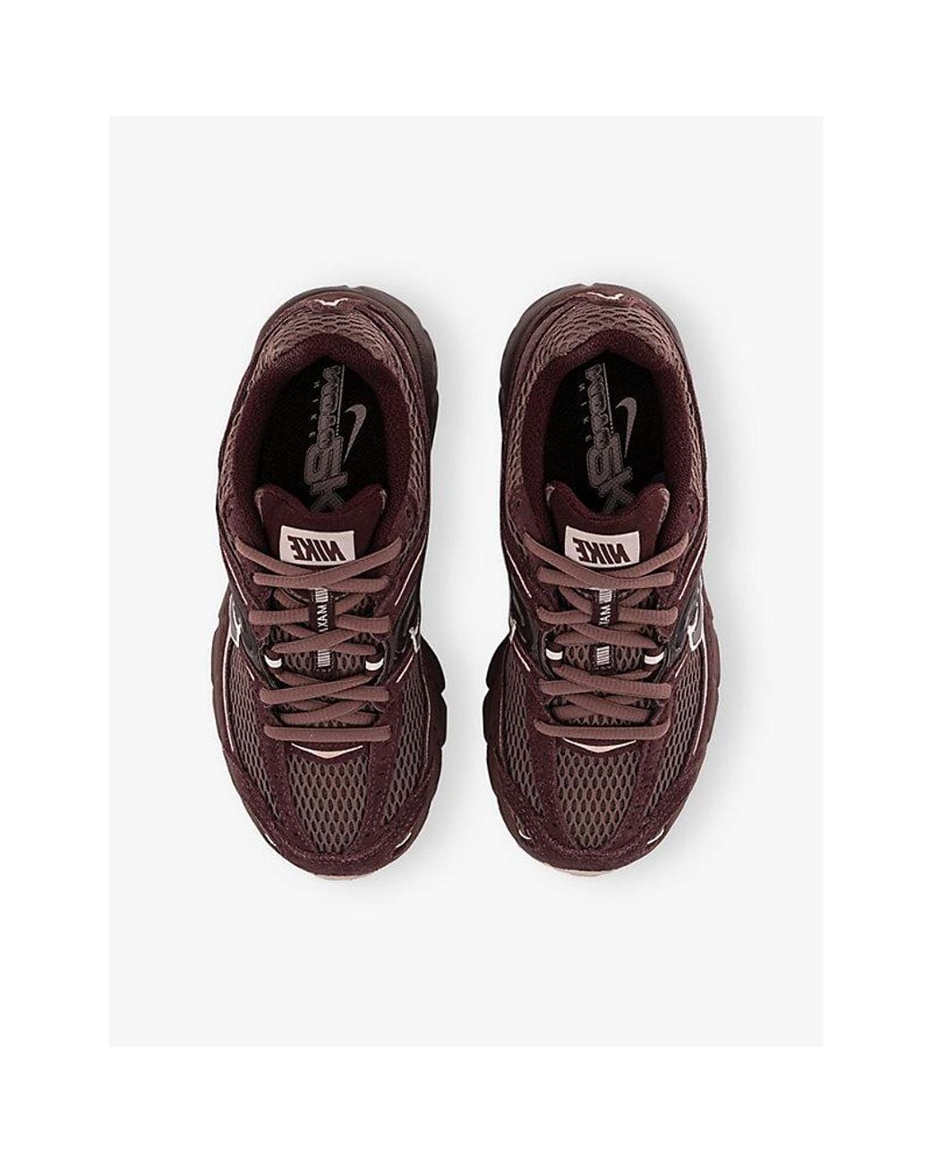 Nike Brown Air Max Moto 2K Mesh And Faux-Leather Trainers