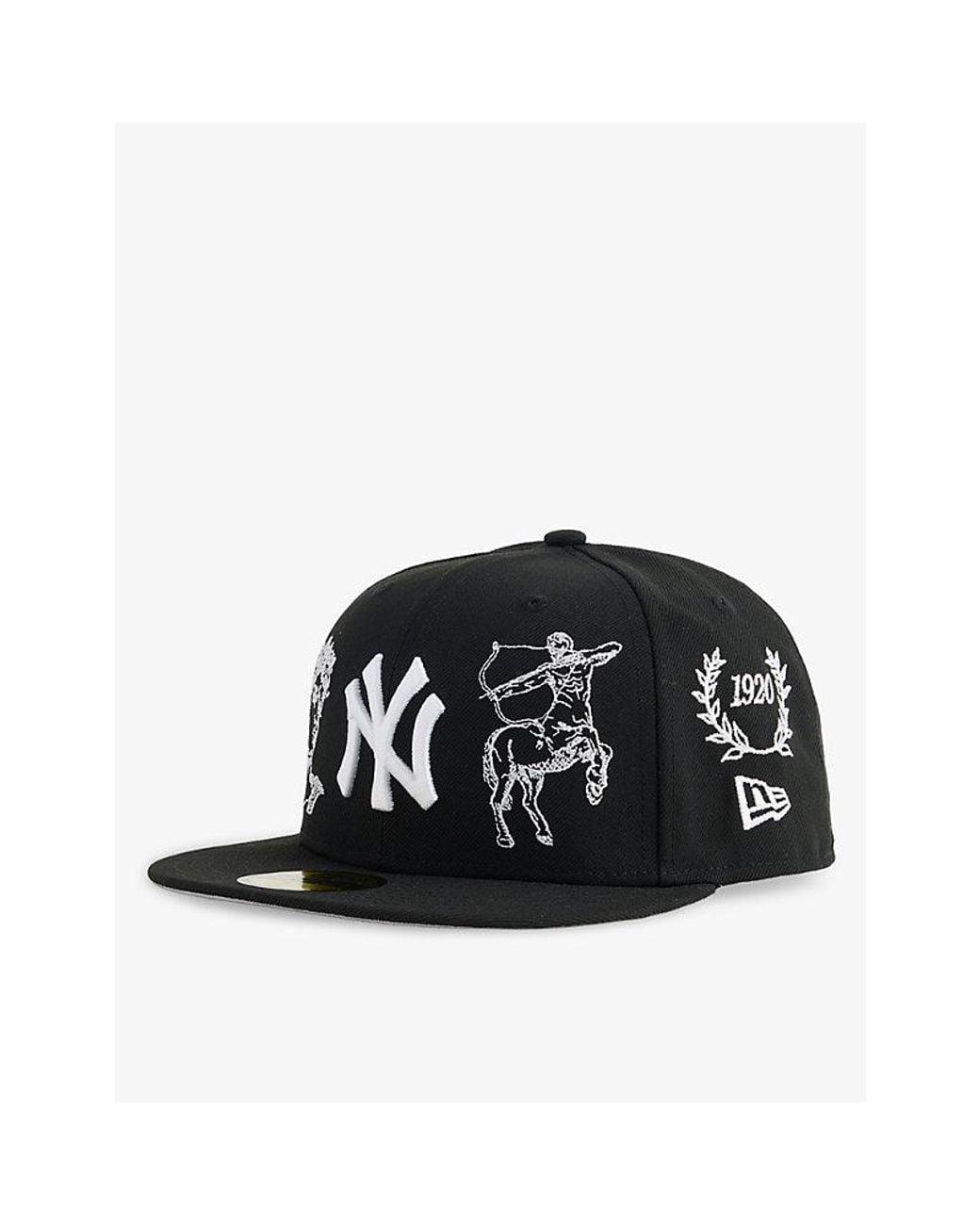 KTZ 59Fifty Mlb Mythical New York Yankees Cotton Cap in Black for Men ...