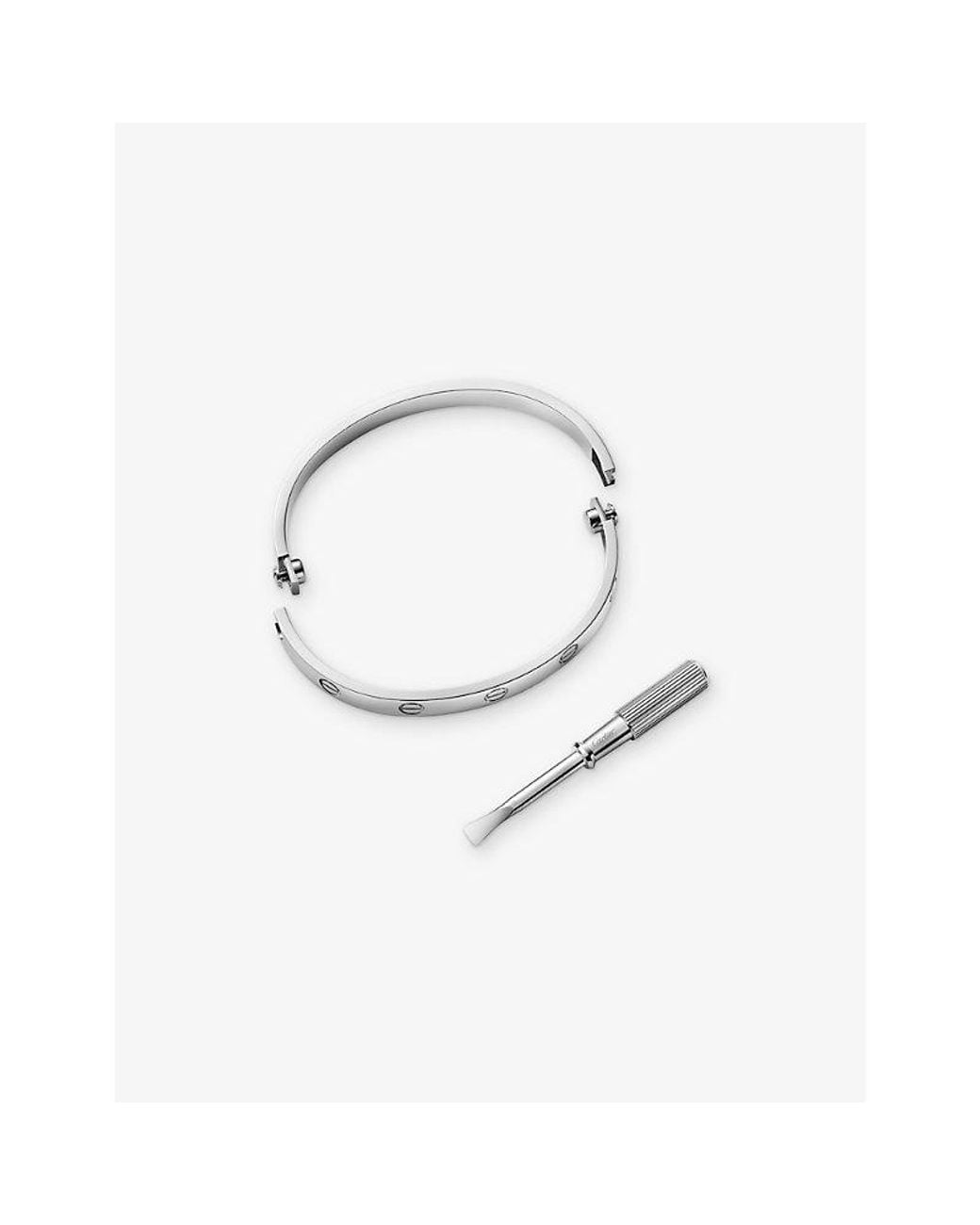 Cartier White Love Classic 18Ct- Bracelet
