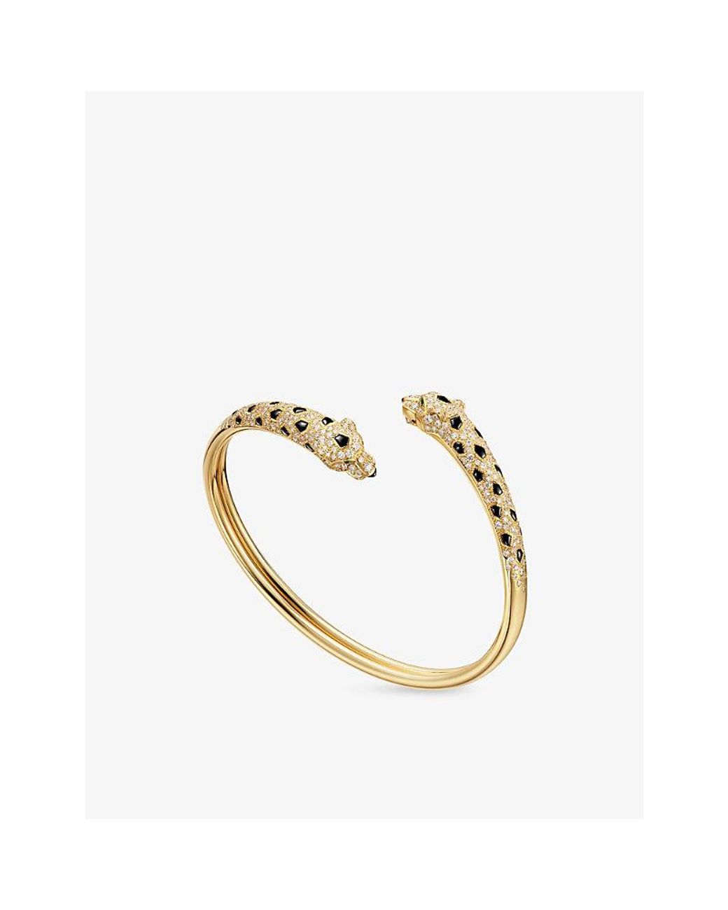 Cartier Metallic Panthère De 18Ct- 1.65Ct Onyx, Emerald And 1.65Ct Brilliant-Cut Diamond Bracelet