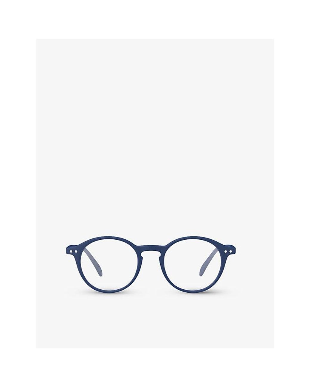 Izipizi Blue #D Round-Framed Reading Glasses