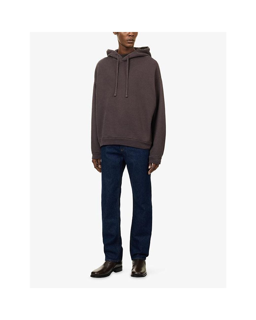 Agolde Purple Salford Jersey Hoody for men