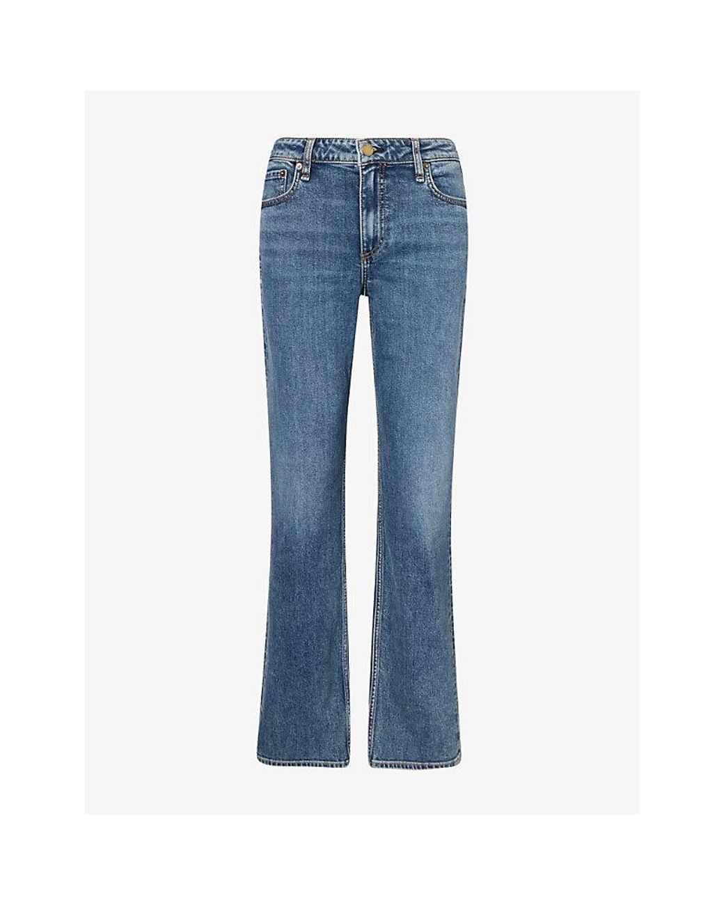 Rag & Bone Blue Sutton Slim-Leg Denim Jeans