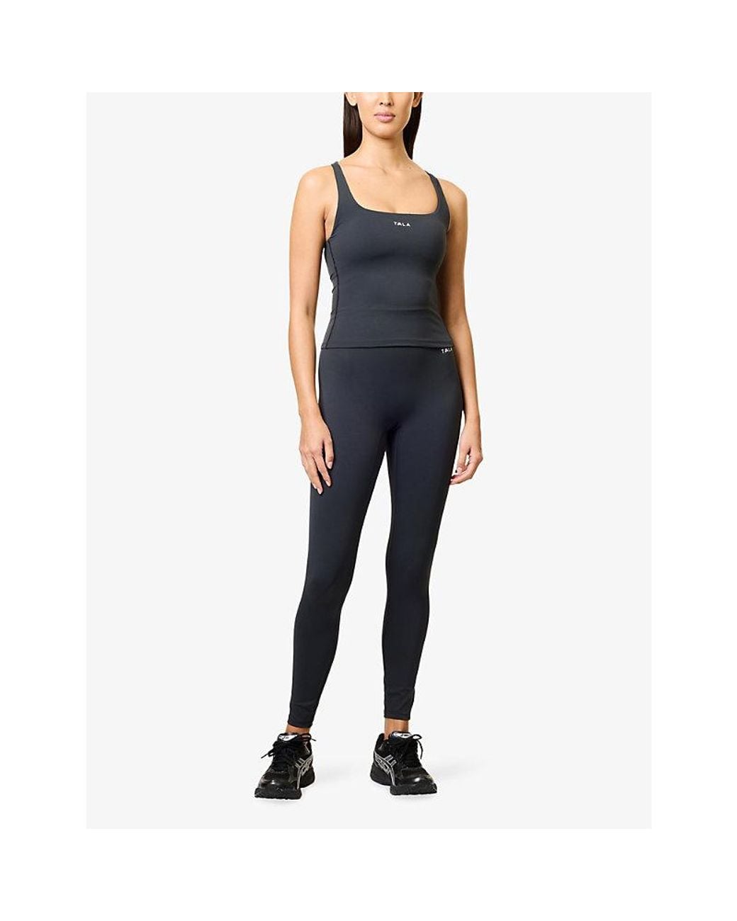 WE Are Tala Blue Skinluxe Cross-Back Jersey Vest Top