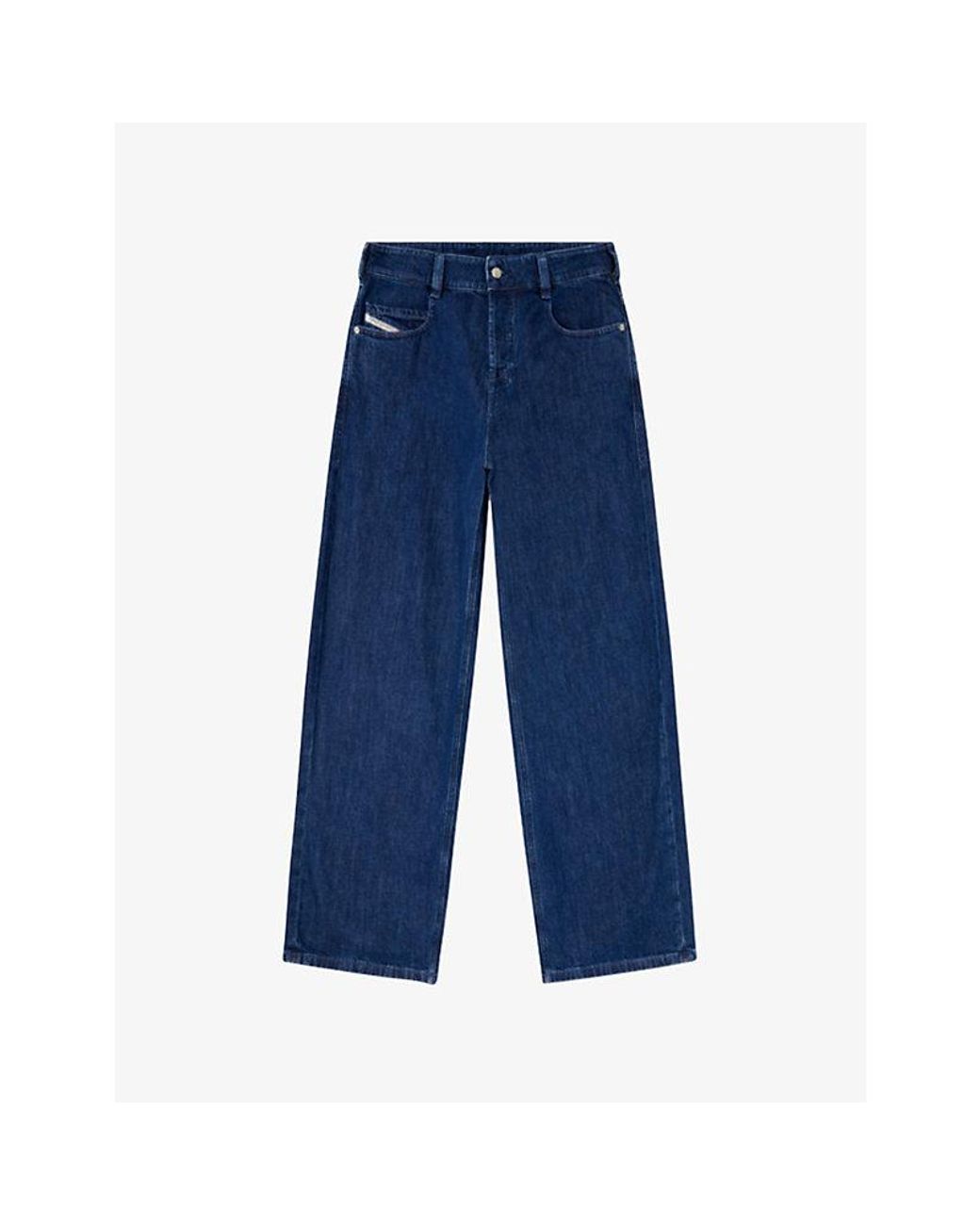 DIESEL Blue 1997 D-Enim Relaxed-Fit Denim Jeans for men