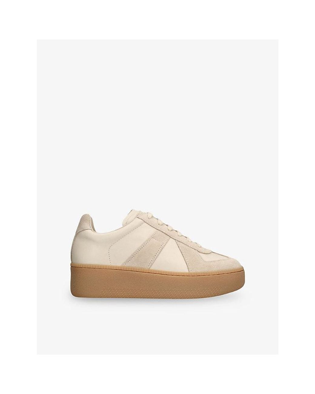 Maison Margiela Natural Chunky Replica Leather Trainers