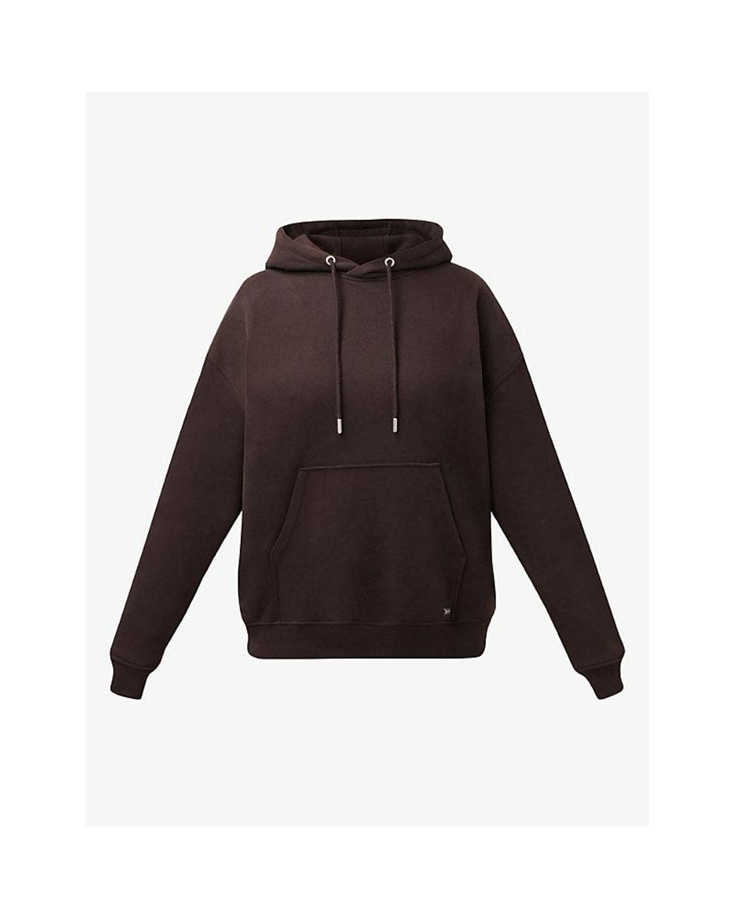 Sweaty Betty Purple Premium Brushed Classic Jersey Hoody