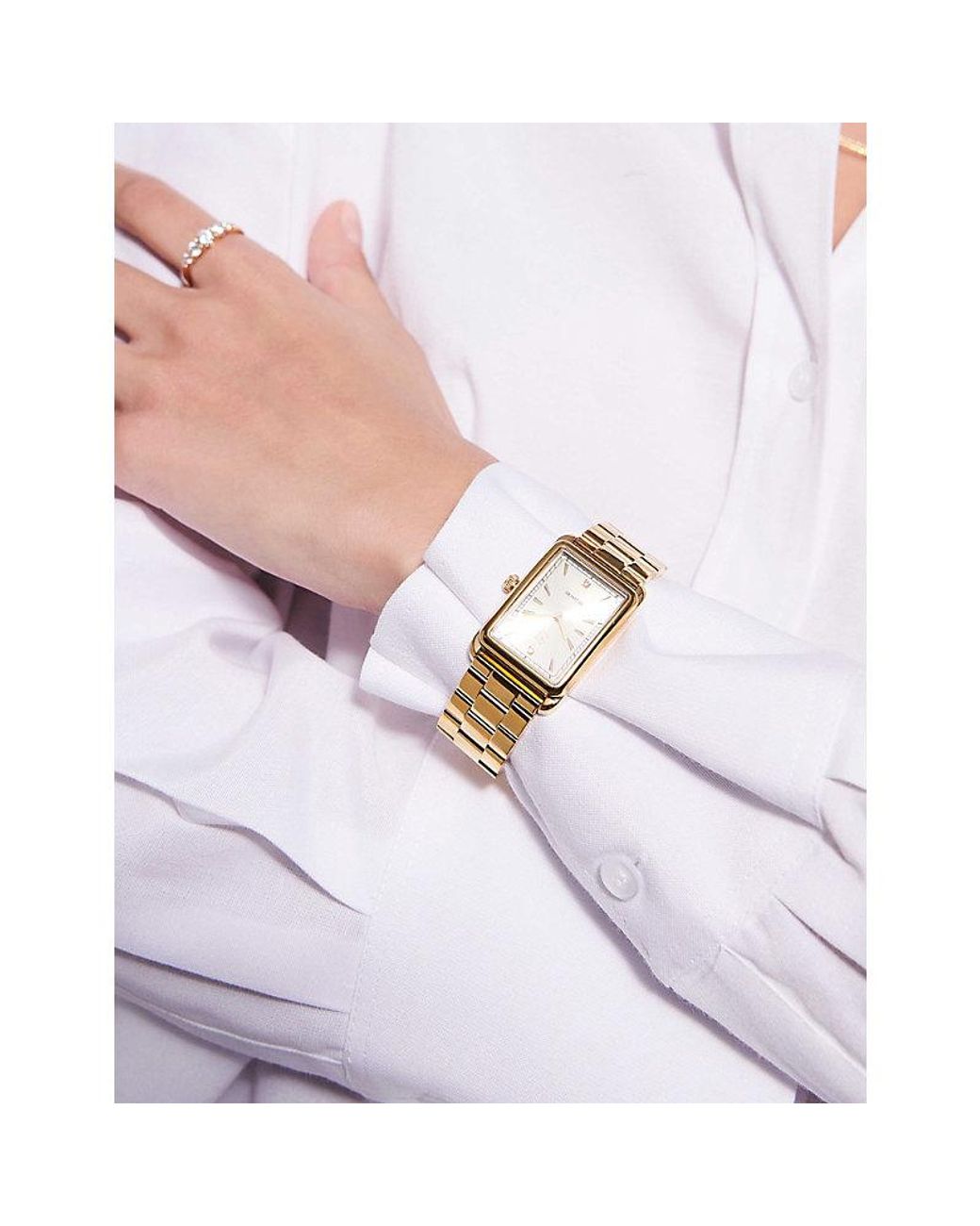 Sif Jakobs Metallic Santina-Plated Stainless-Steel And Zirconia Automatic Watch 24Mm