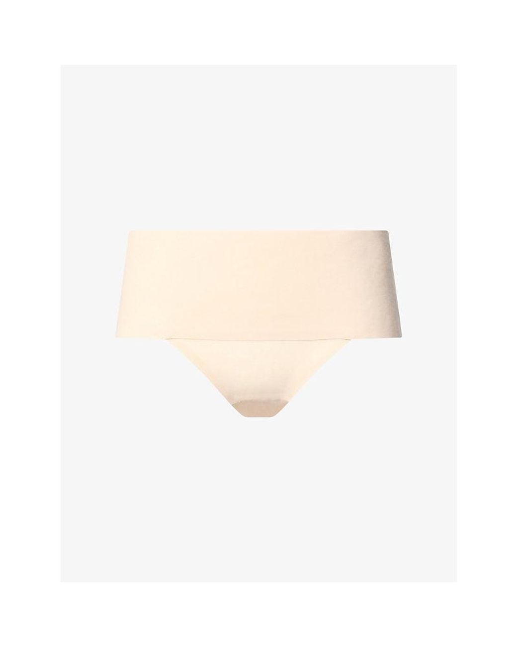 Spanx Natural Supersmooth Undie-Tectable Supima Cotton Thong