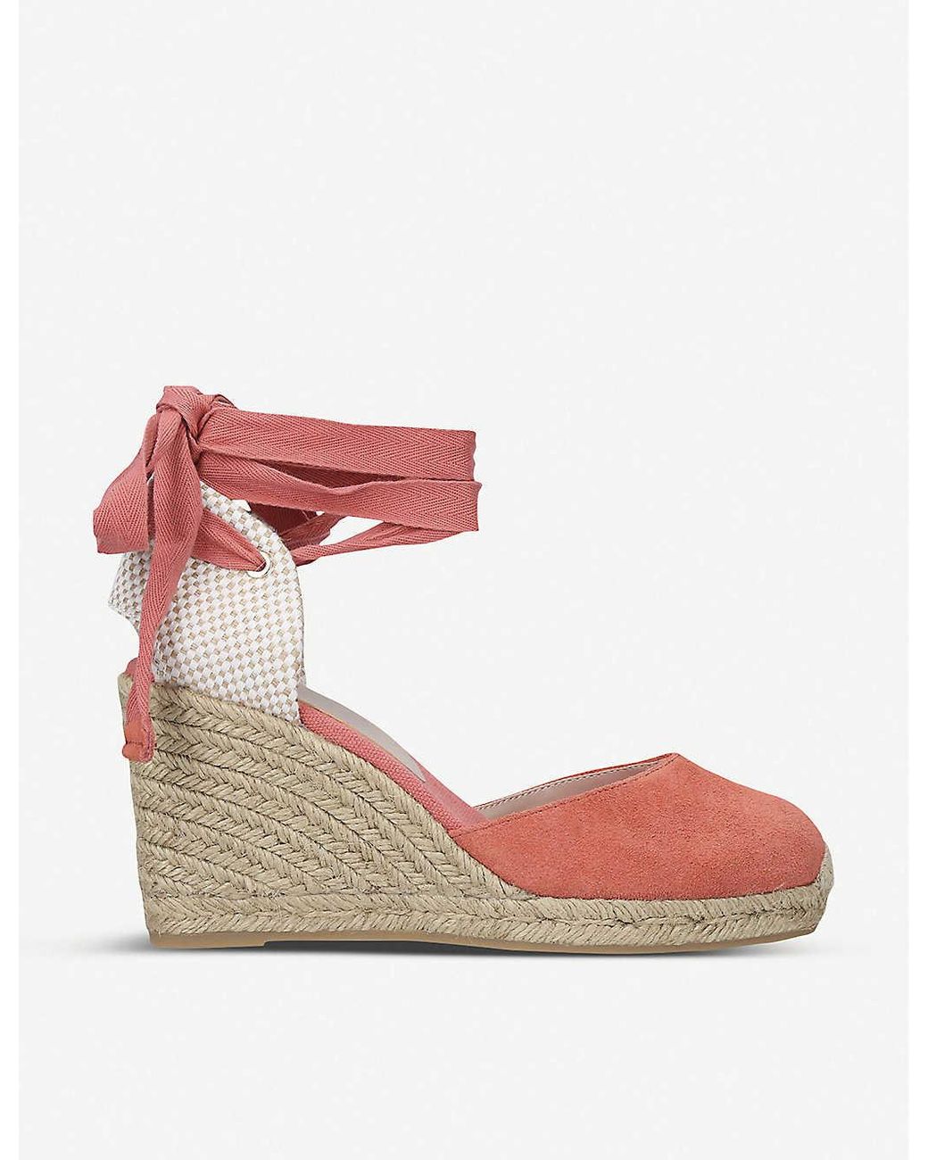 ALDO Muschetta Woven Espadrille Wedge Heels in Orange Lyst