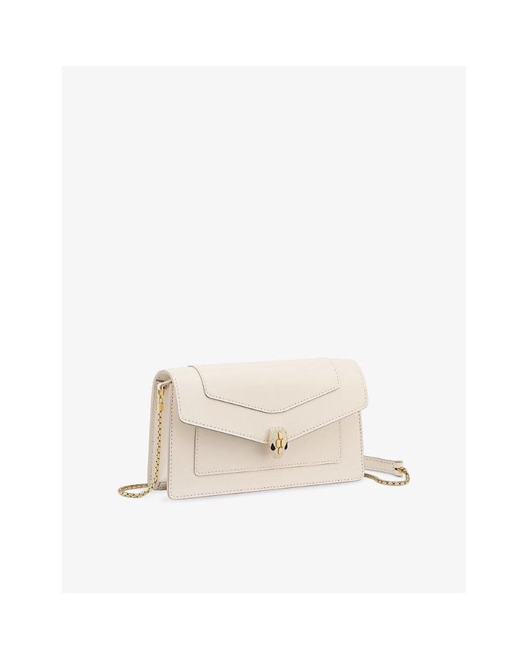 BVLGARI Natural Serpenti Forever Chain Leather Pochette
