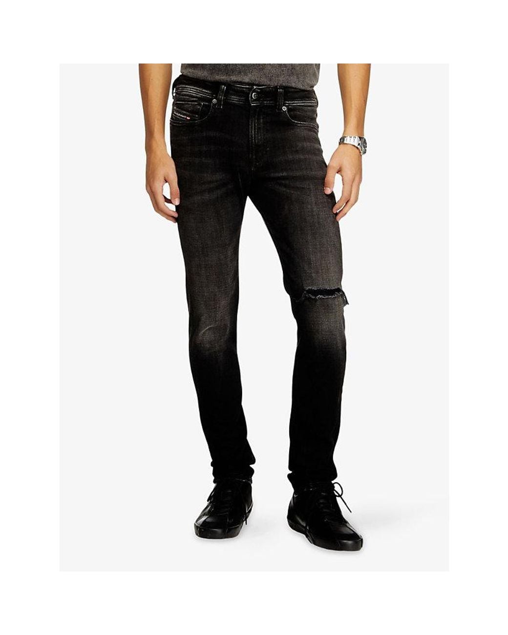DIESEL Black 1979 Sleenker 09N19 Skinny-Fit Denim Jeans for men