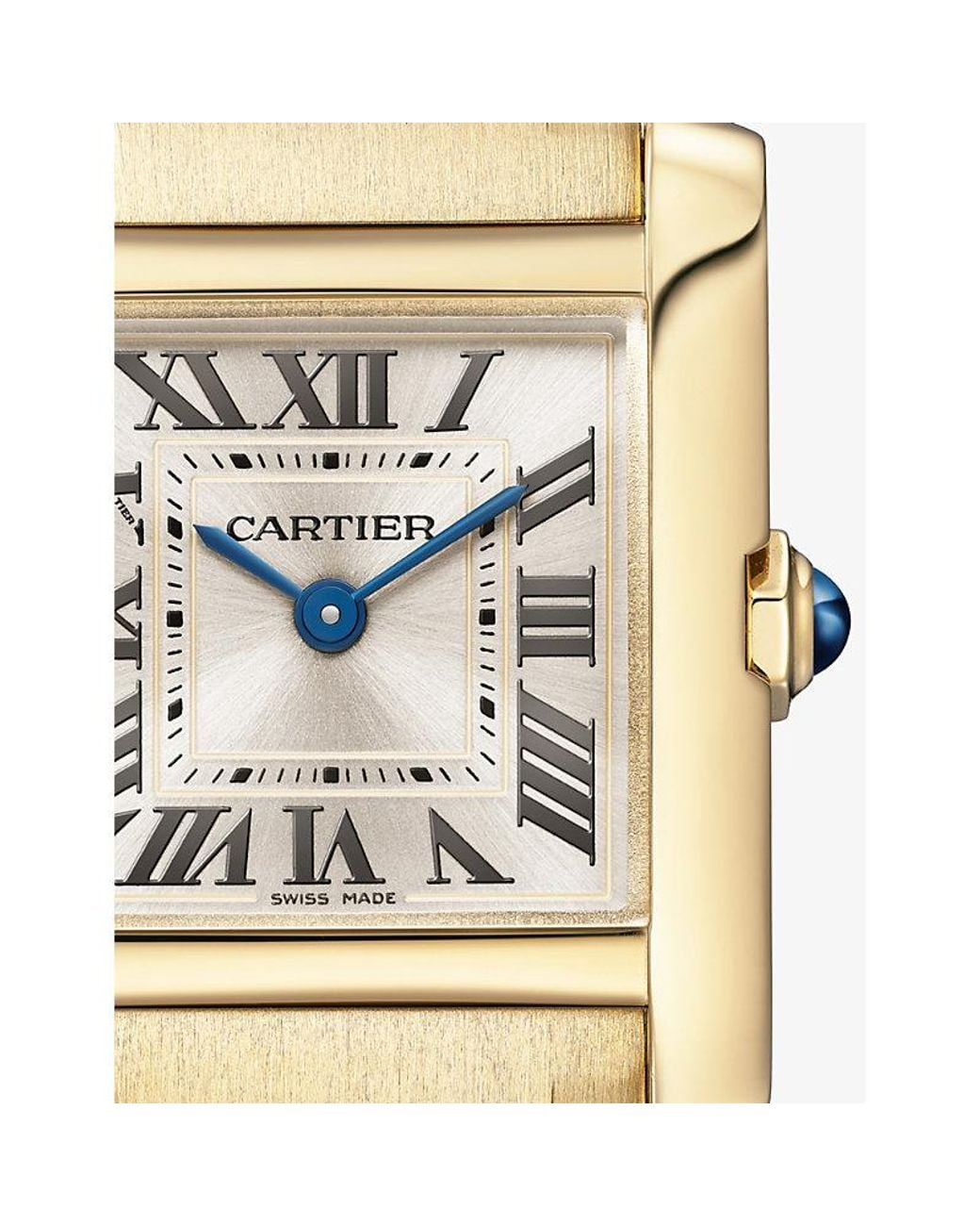 Cartier Metallic Crwgta0114 Tank Française Small 18Ct- Quartz Watch