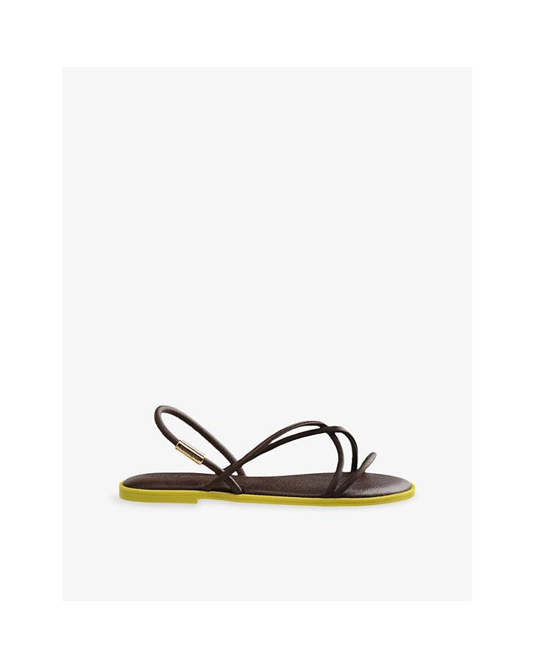Havaianas Brown Una Manga Rubber Sandals