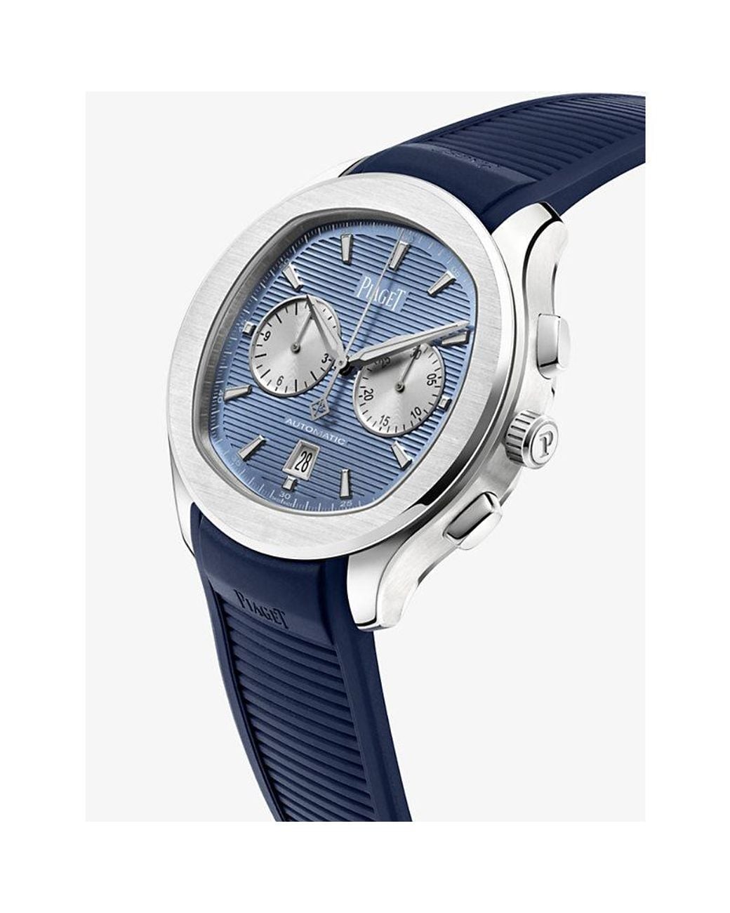 Piaget Blue Polo Stainless-Steel Automatic Watch 42M for men