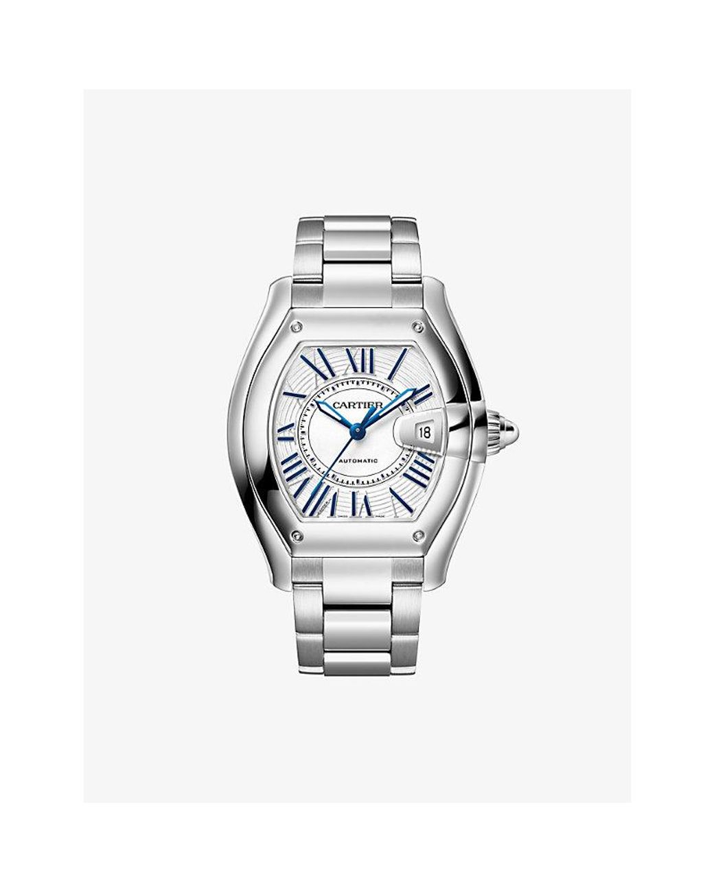 Cartier Metallic Roadster Large Automatic Watch 38.7Mm for men