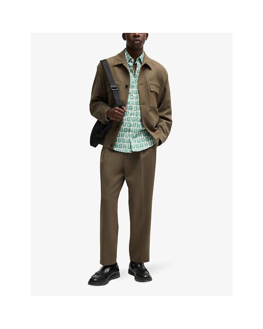 HUGO Green Slim-Fit Shirt for men