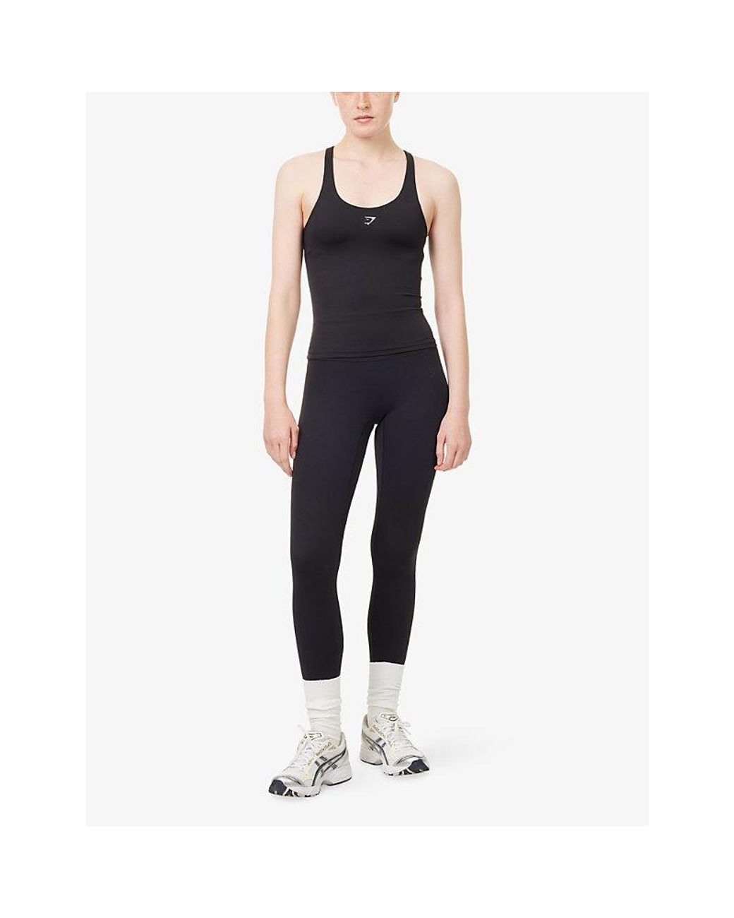 GYMSHARK Blue Whitney Regular High-Rise Gym Leggings