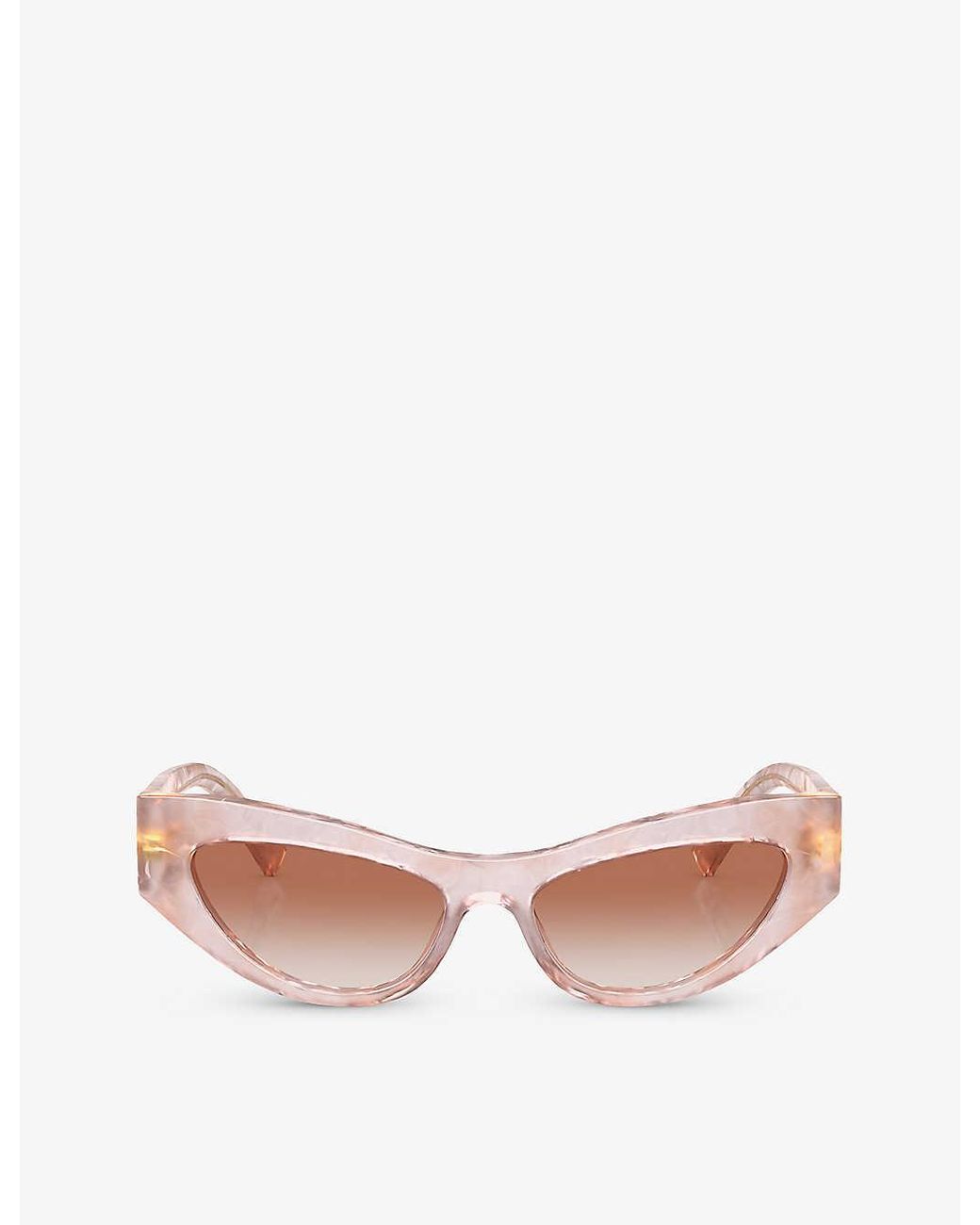 Dolce & gabbana cat eye acetate sunglasses hotsell