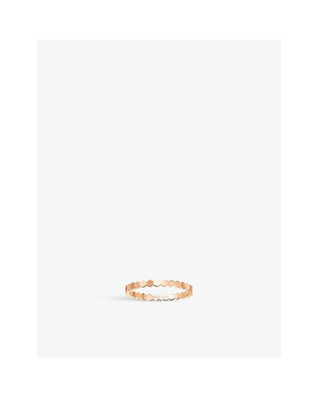 Chaumet White Bee De 18Ct Rose- Ring