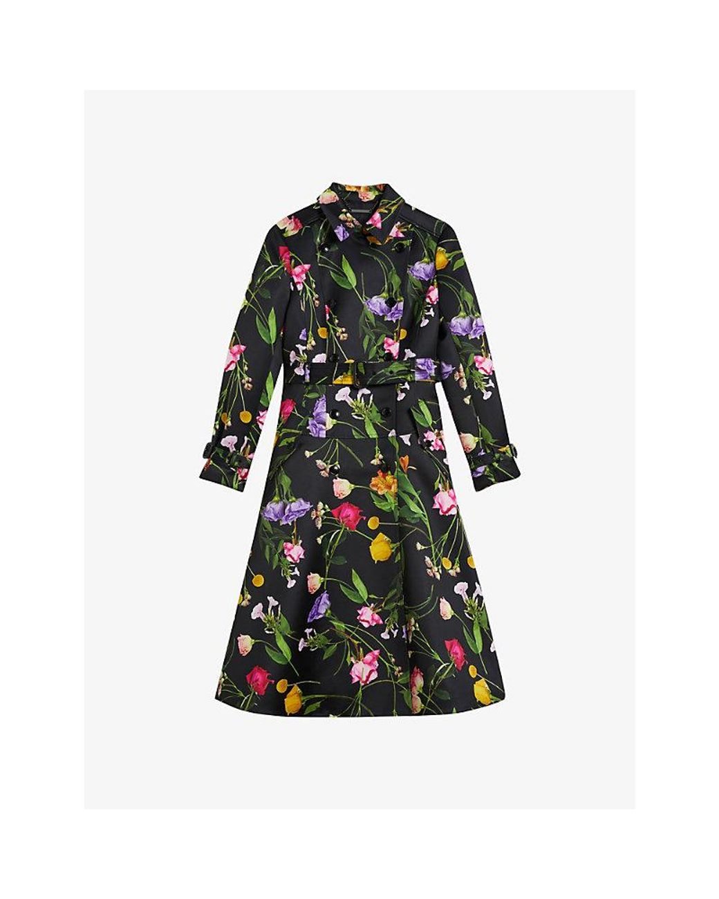 Ted baker floral clearance coat