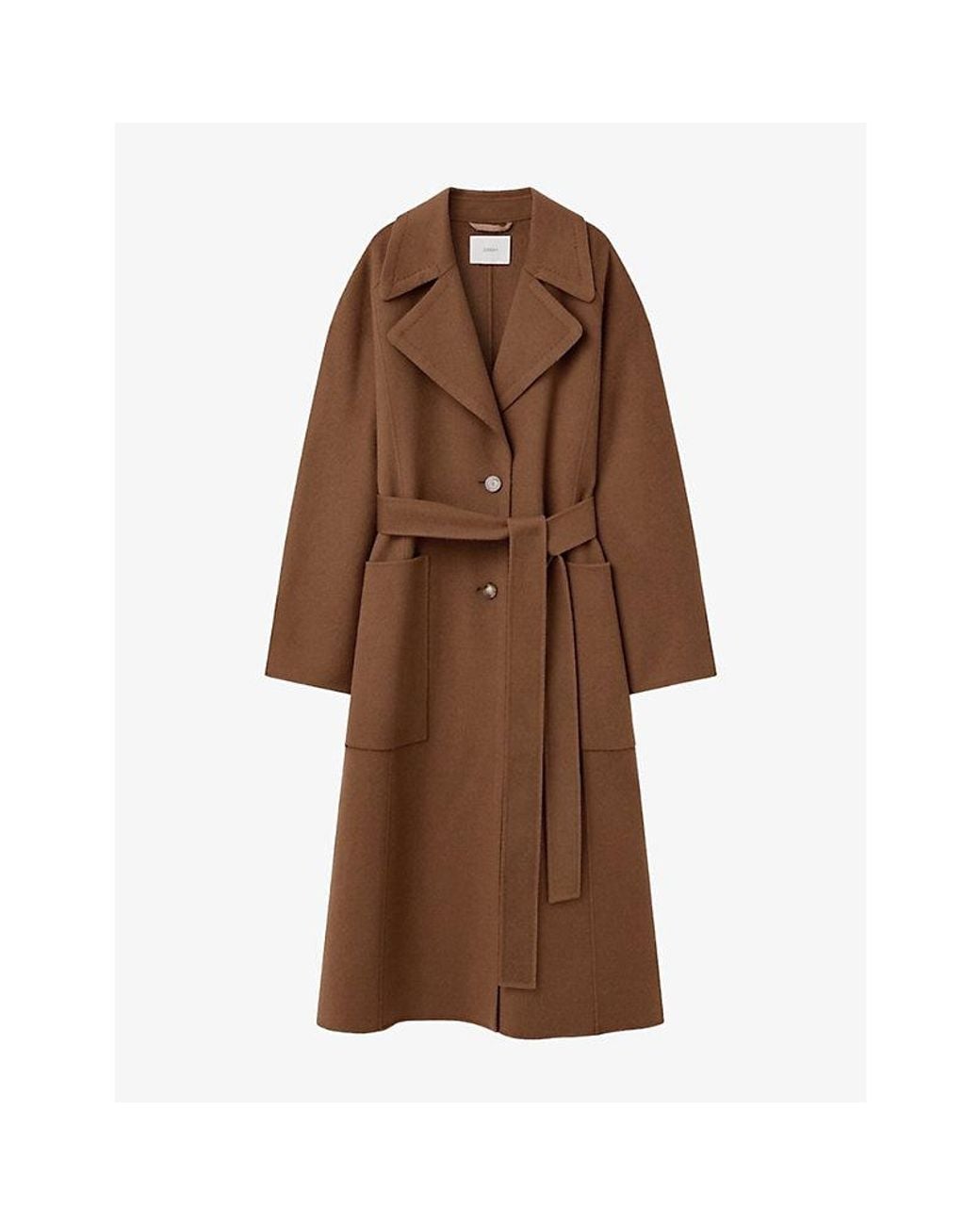 Joseph Brown Spencer Double-Faced Wool And Cashmere Coat