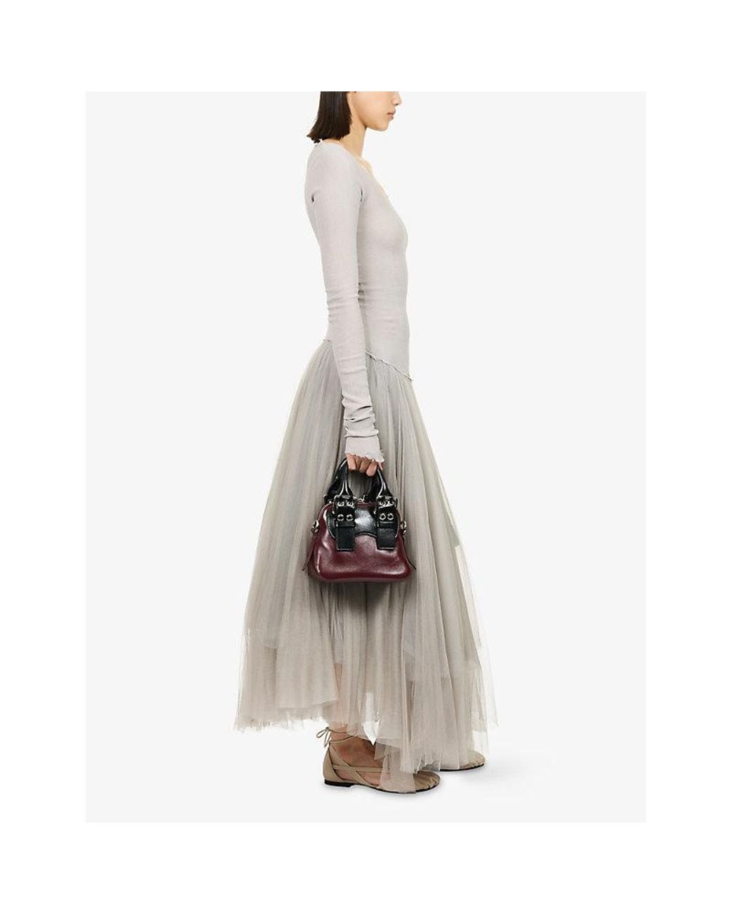 Marc Le Bihan Natural Textured Silk-Blend Maxi Dress